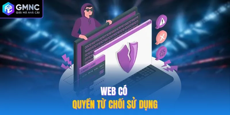 Web có quyền từ chối sử dụng